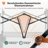 Sekey Foldable Transport Cart with 200 kg Load Capacity – Robust Wagon with Blow-Molded Tires for Beach & Garden